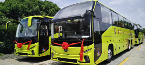 再添生力軍！蘇州金龍新V系助力吉安國賓旅運&ldquo;煥新&rdquo;升級