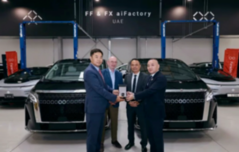 FF阿聯酋工廠交付兩臺FX Super One